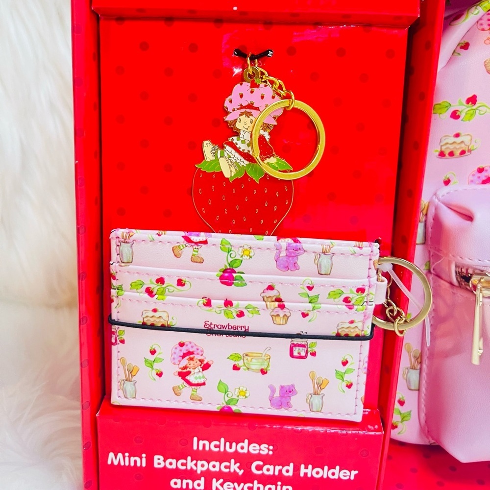 Strawberry Shortcake Backpack Set - Picture 2 of 3